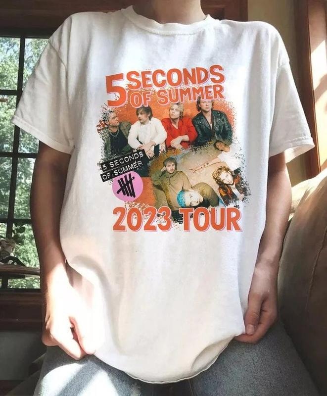 5 Seconds Summer Band Music Shirt Take My Hand Album Shirt Vintage Show Tour Shirt Fans T-Shirts, Hoodie, Sweatshirt