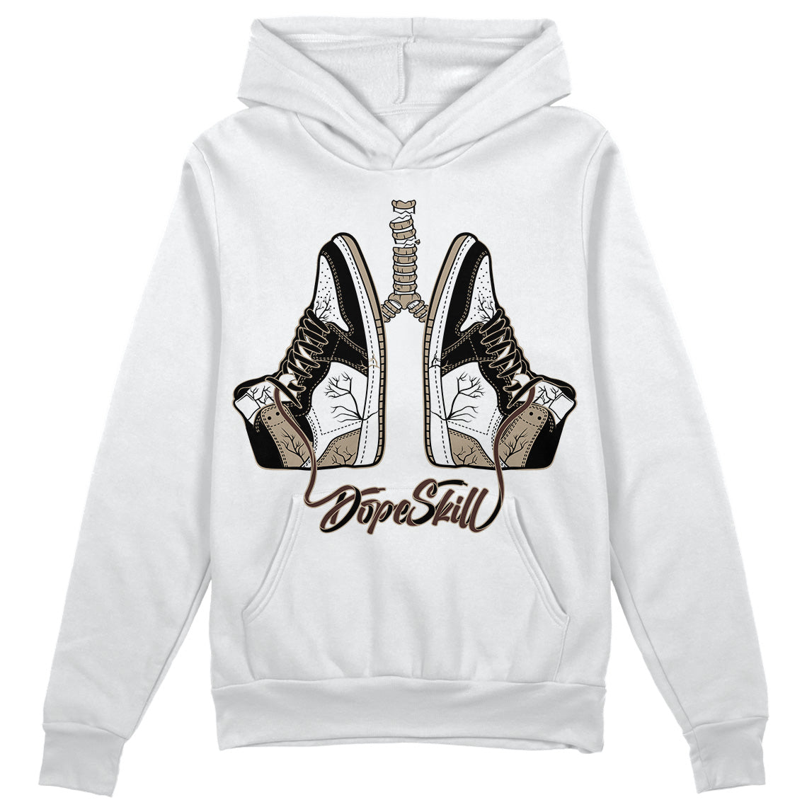 Latte 1s DopeSkill Hoodie Sweatshirt Breathe Graphic