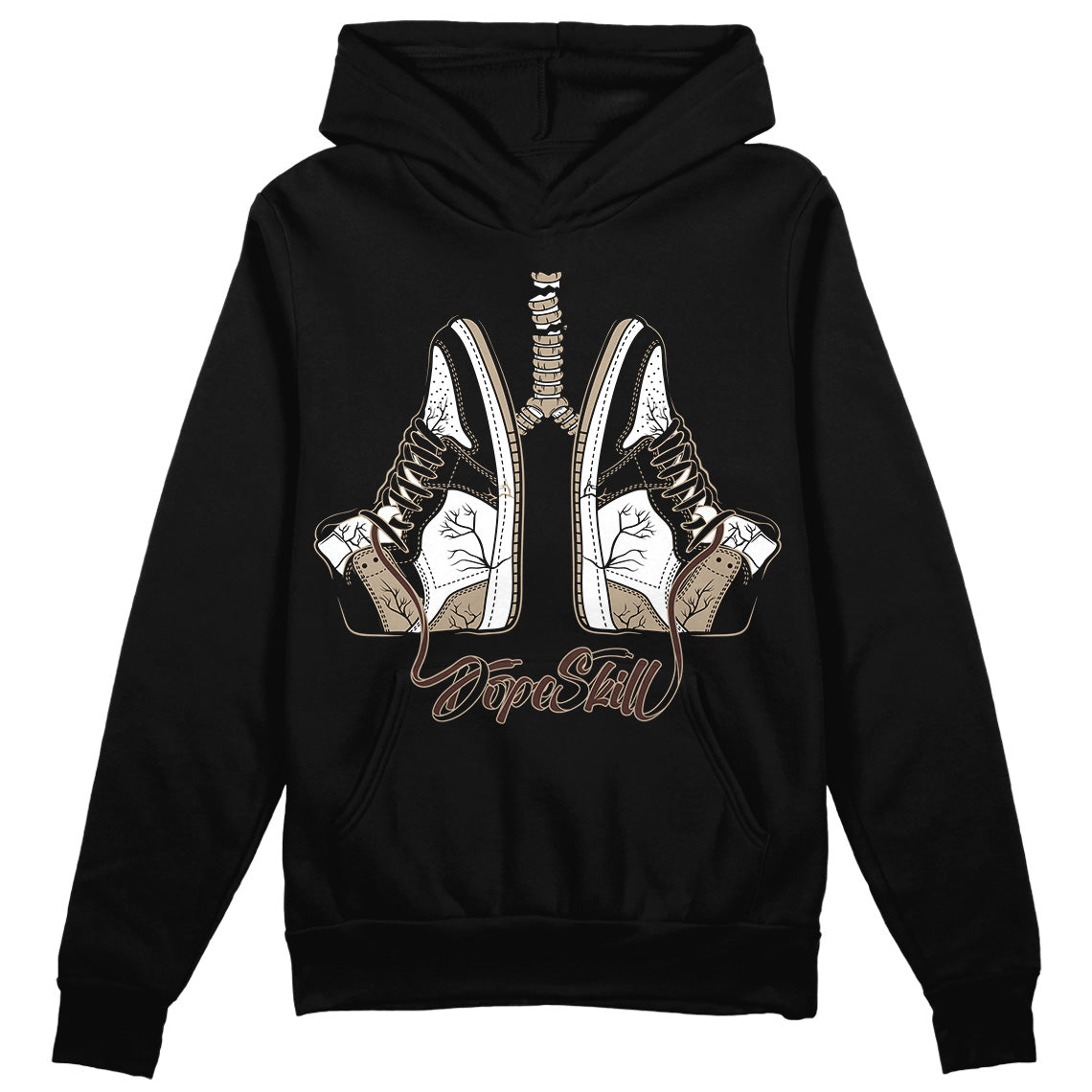 Latte 1s DopeSkill Hoodie Sweatshirt Breathe Graphic