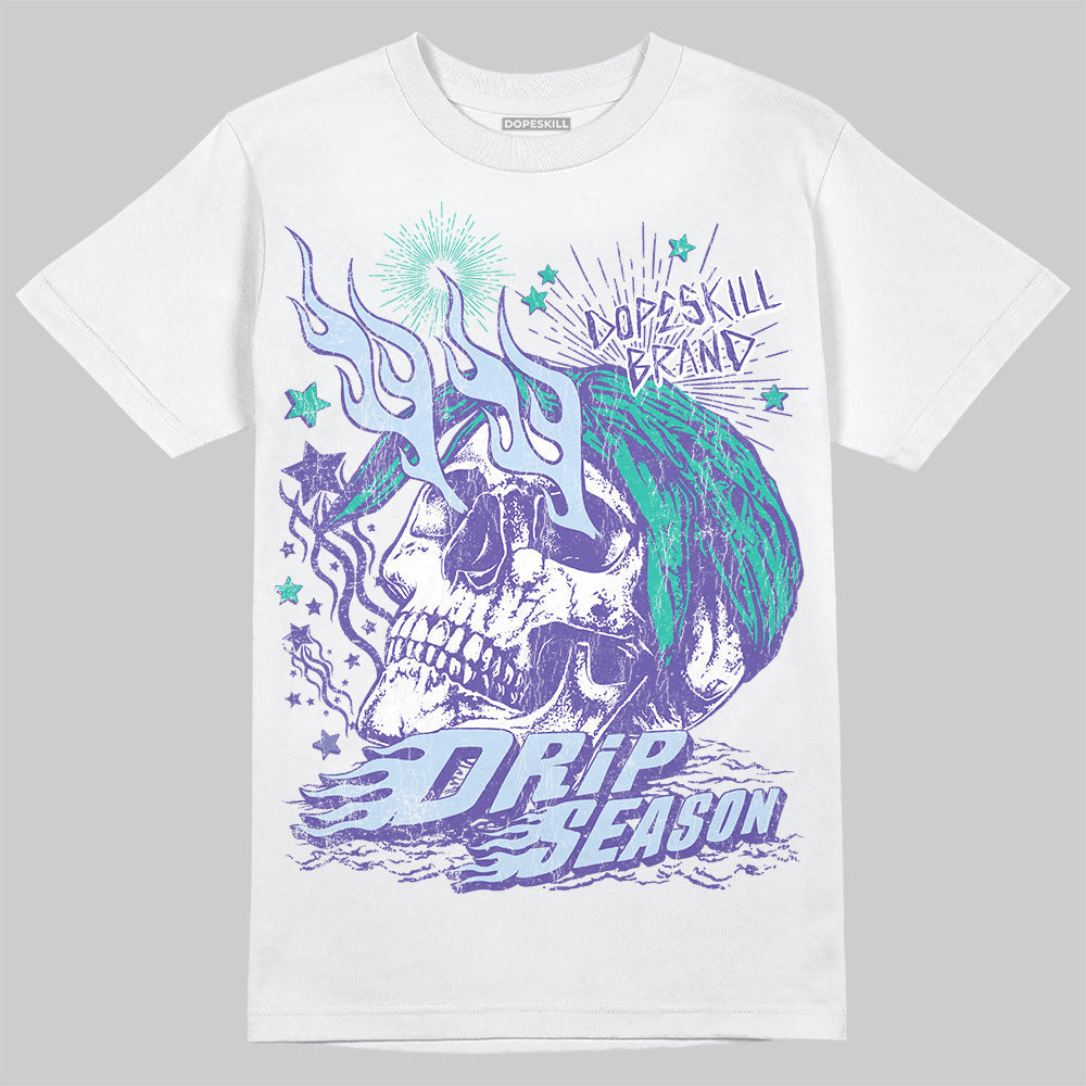 Grape 5s DopeSkill T-Shirt Drip Season Graphic