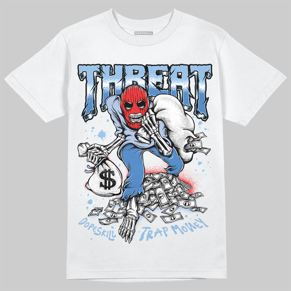 Women's Runner Sneaker Light Blue DopeSkill T-Shirt Threat Graphic