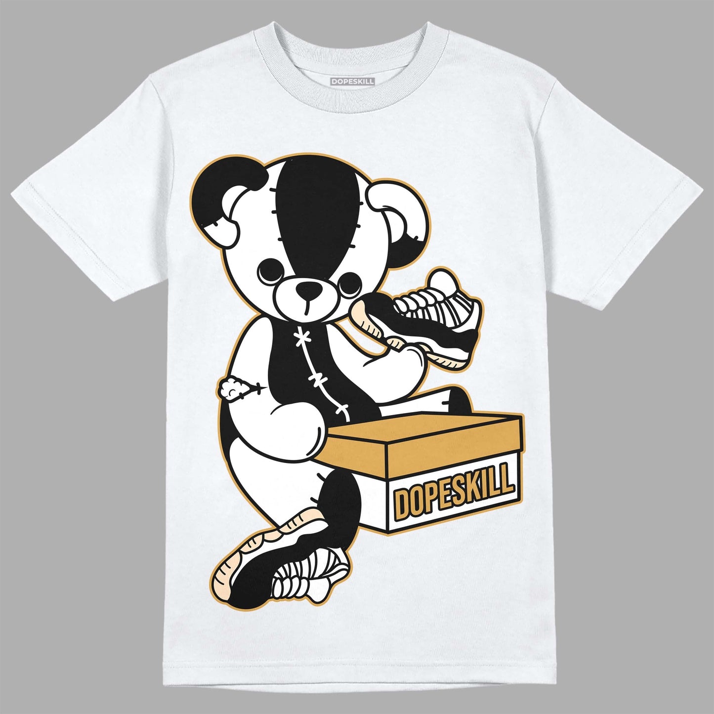 Gratitude 11s DopeSkill T-Shirt Sneakerhead BEAR Graphic