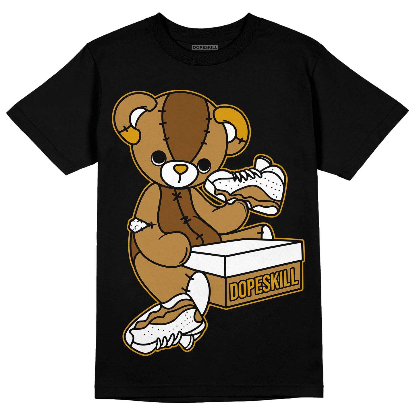 Wheat 13s DopeSkill T-Shirt Sneakerhead BEAR Graphic