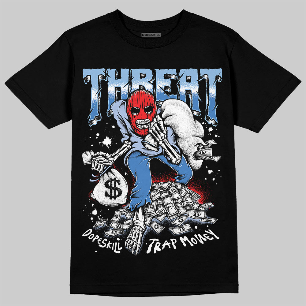 Women's Runner Sneaker Light Blue DopeSkill T-Shirt Threat Graphic