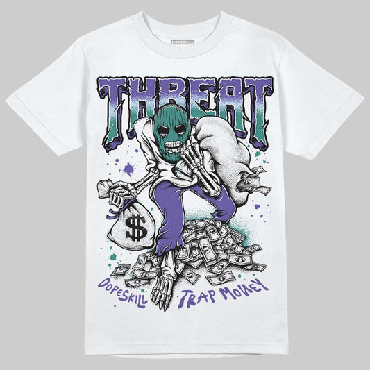 Grape 5s DopeSkill T-Shirt Threat Graphic