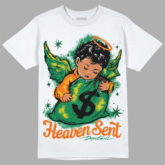 Green Collection DopeSkill T-Shirt Heaven Sent Graphic