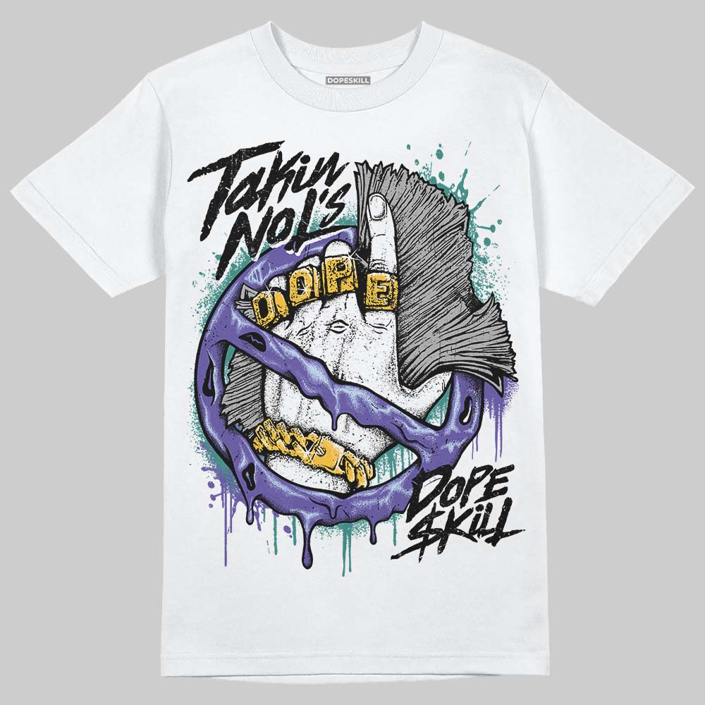 Grape 5s DopeSkill T-Shirt Takin No L's Graphic