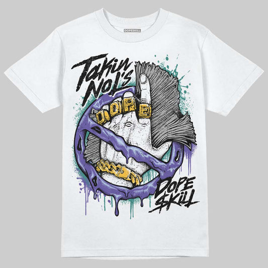 Grape 5s DopeSkill T-Shirt Takin No L's Graphic