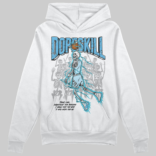 Legend Blue 11s DopeSkill Hoodie Sweatshirt Thunder Dunk Graphic