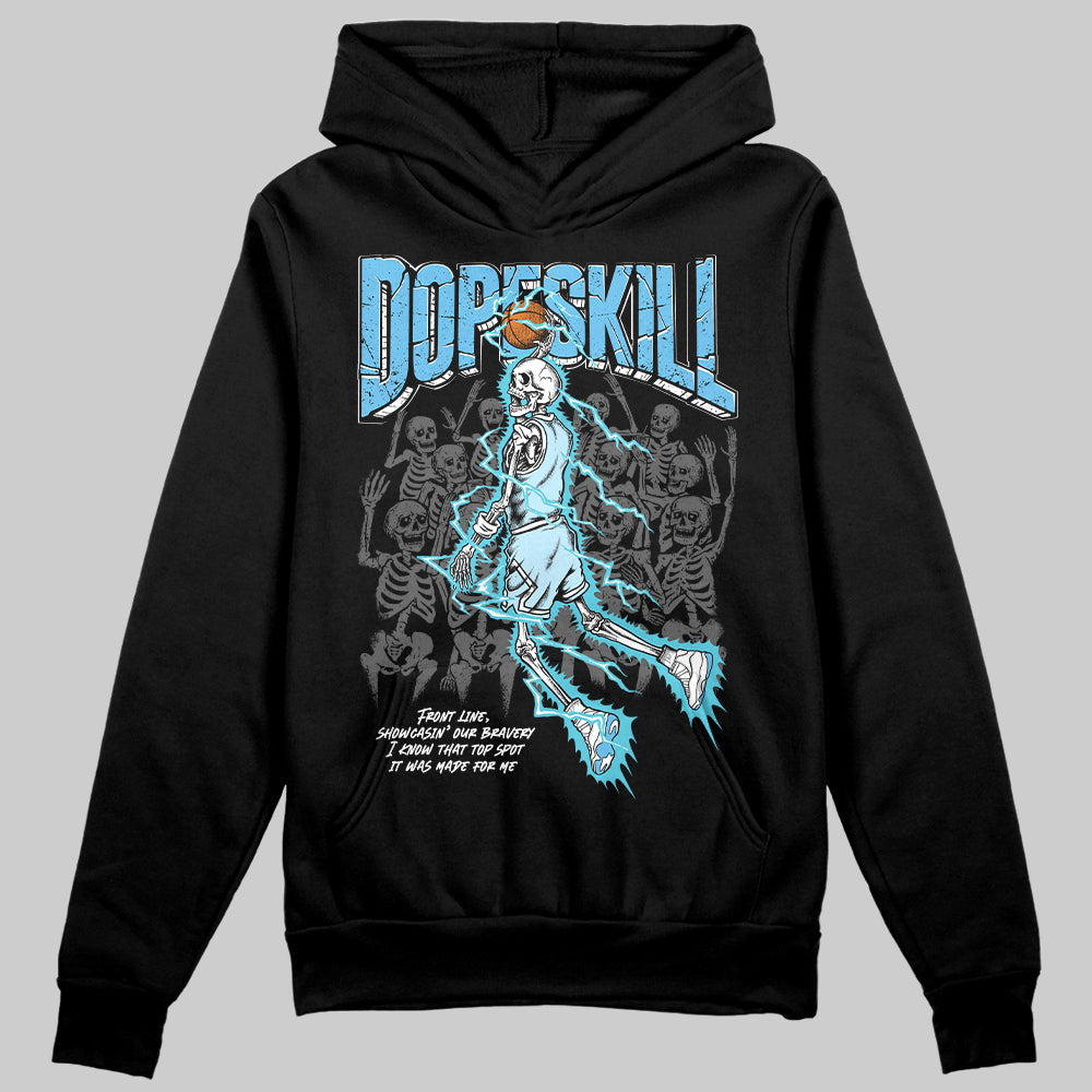 Legend Blue 11s DopeSkill Hoodie Sweatshirt Thunder Dunk Graphic