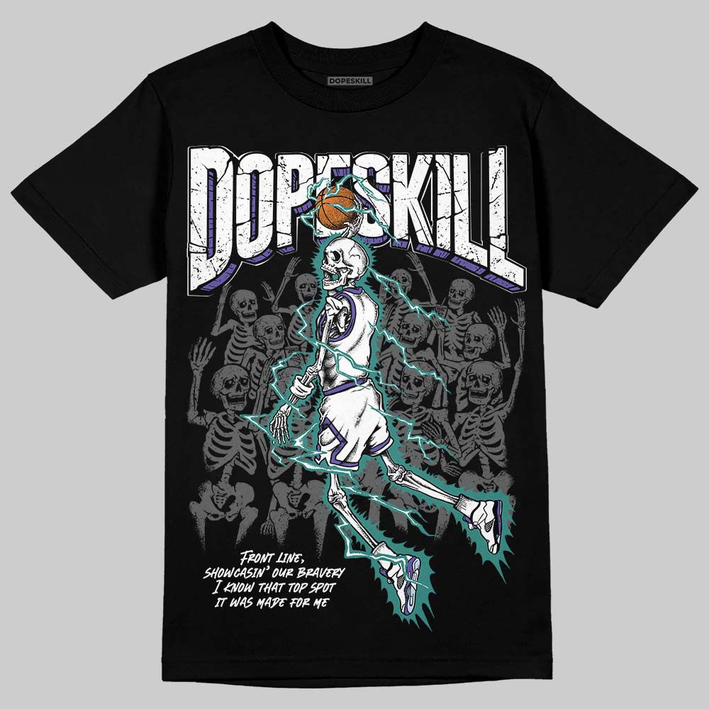 Grape 5s DopeSkill T-Shirt Thunder Dunk Graphic