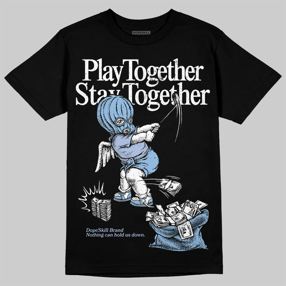 Women's Runner Sneaker Light Blue DopeSkill T-Shirt Play together, Stay together Graphic