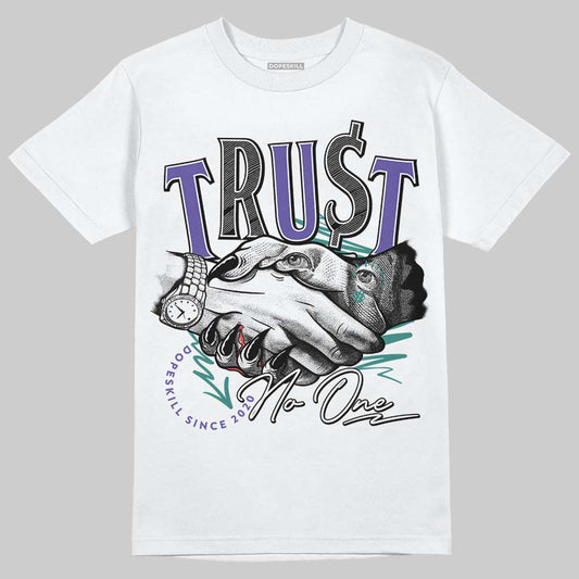 Grape 5s DopeSkill T-Shirt Trust No One Graphic