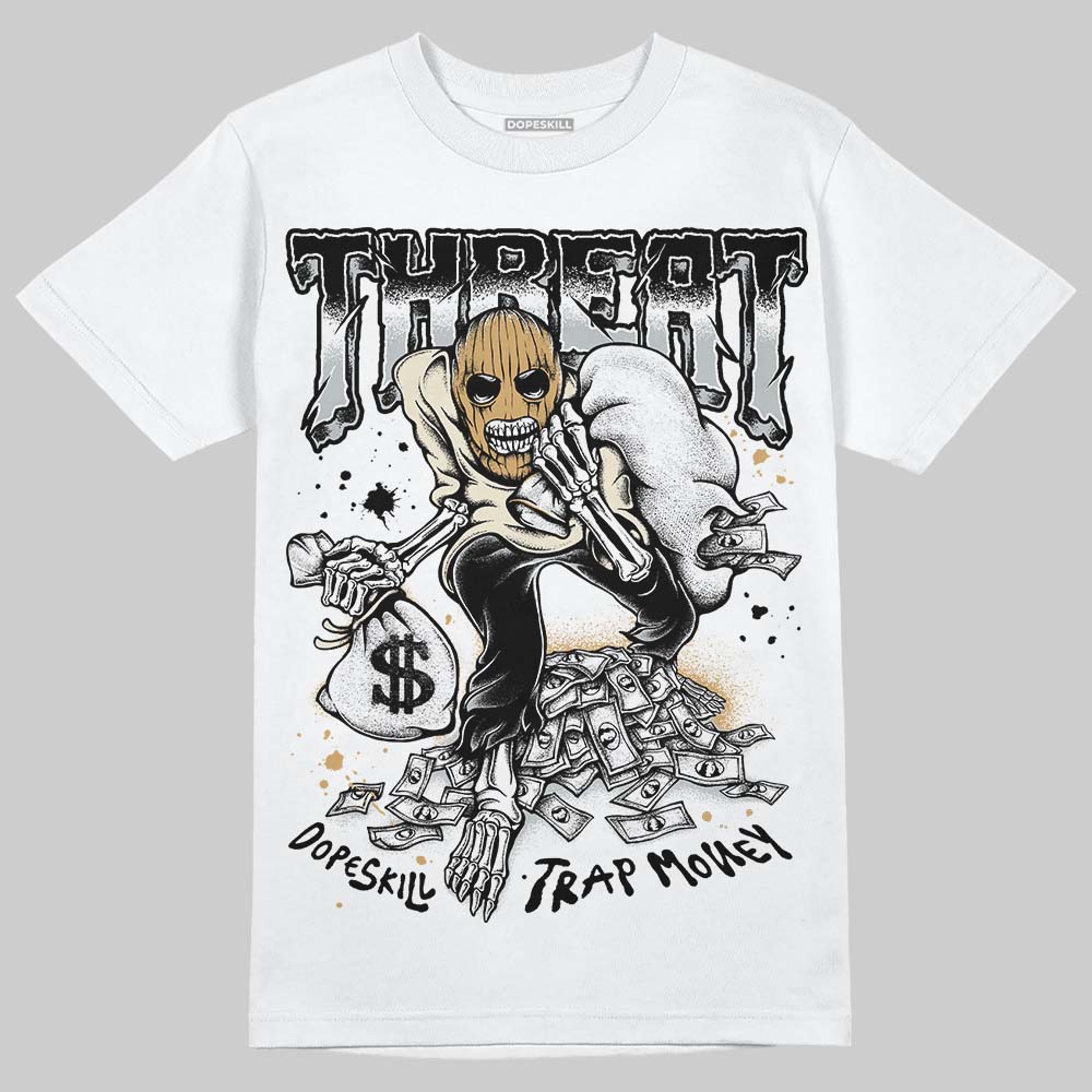 Reverse Metallic 5s DopeSkill T-Shirt Threat Graphic