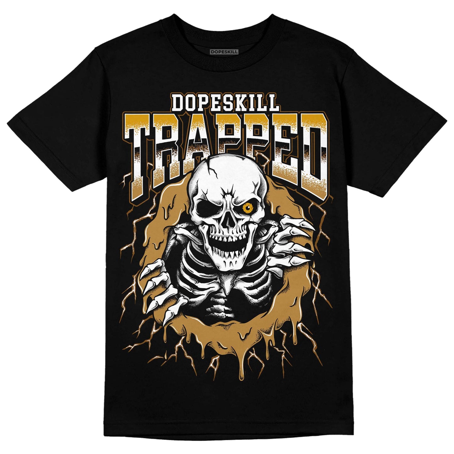 Wheat 13s DopeSkill T-Shirt Trapped Halloween Graphic