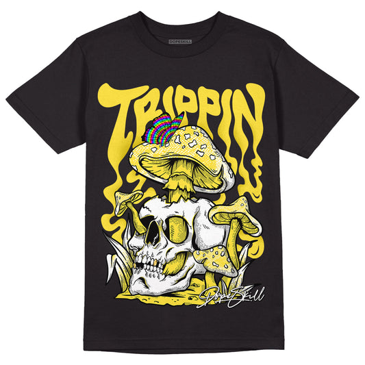 Yellow Snakeskin 11s DopeSkill T-Shirt Trippin Graphic