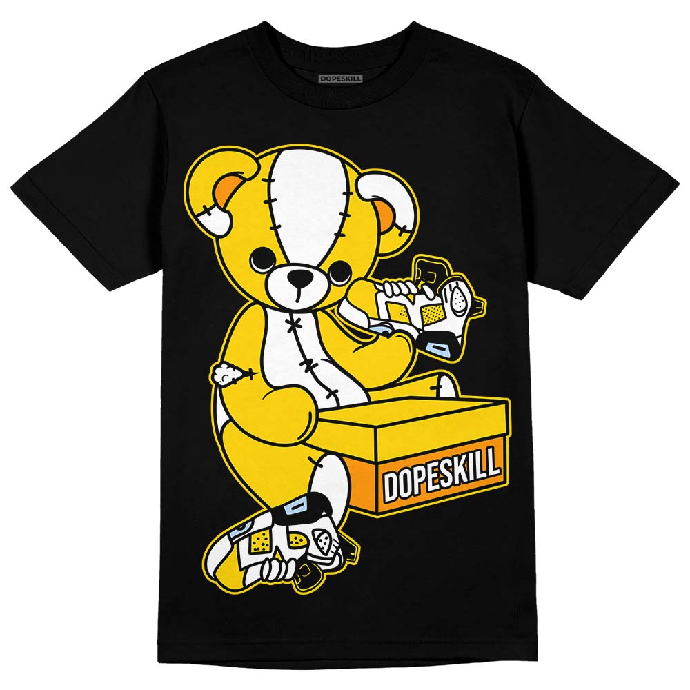 Yellow Ochre 6s DopeSkill T-Shirt Sneakerhead BEAR Graphic