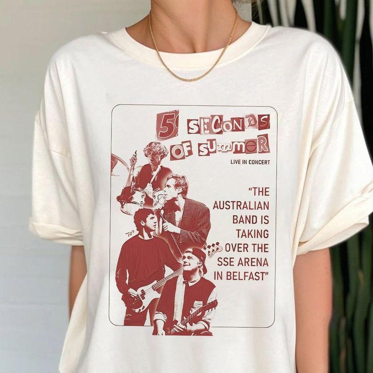 5Sos Tour 2024 Shirt 5Sos 2024 Shirt 5Sos Shirt 5 Seconds Summer Music Shirt= T-Shirts, Hoodie, Sweatshirt
