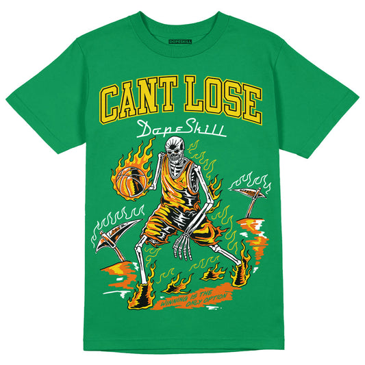 Green Collection DopeSkill Green T-shirt Cant Lose Graphic