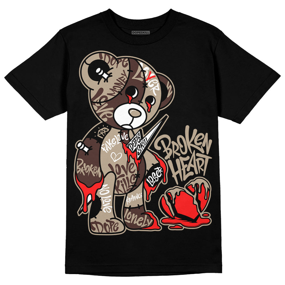 Latte 1s DopeSkill T-Shirt Broken Heart Graphic