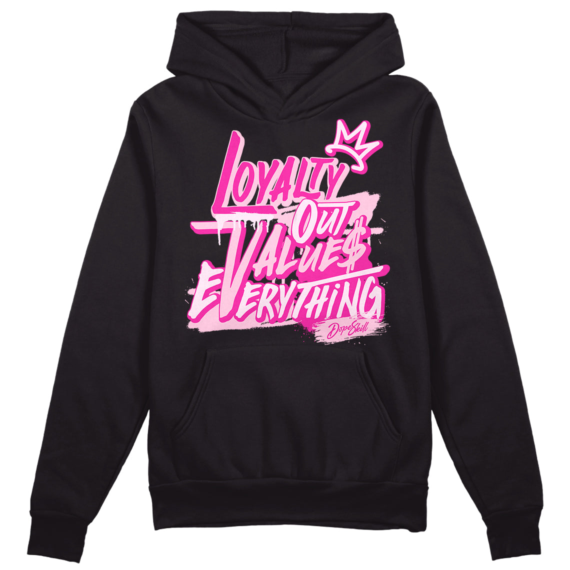 Triple Pink Dunk Low DopeSkill Hoodie Sweatshirt LOVE Graphic