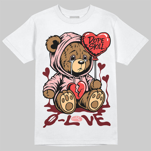 VALENTINE'S Day 3s DopeSkill T-Shirt Broken Bear Graphic