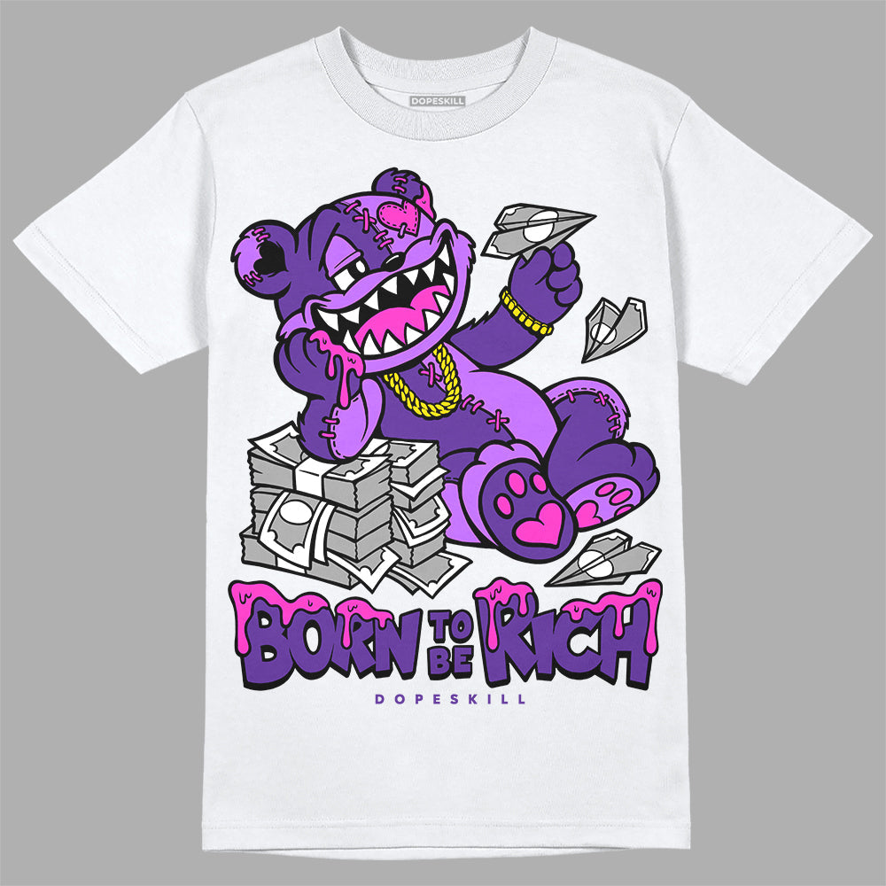 PURPLE Collection DopeSkill T-Shirt Born To Be Rich Graphic