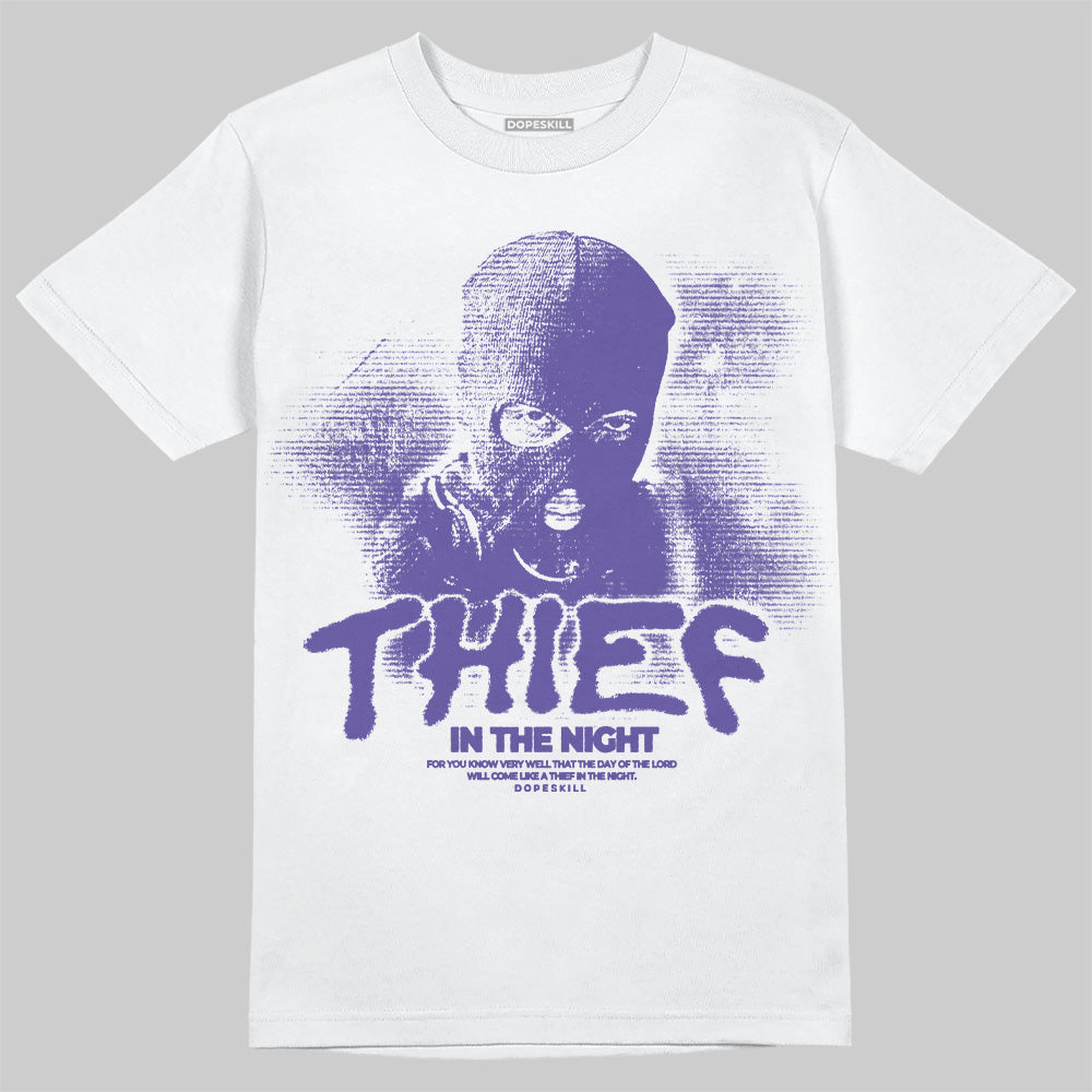 Grape 5s DopeSkill T-Shirt Thief In The Night Graphic