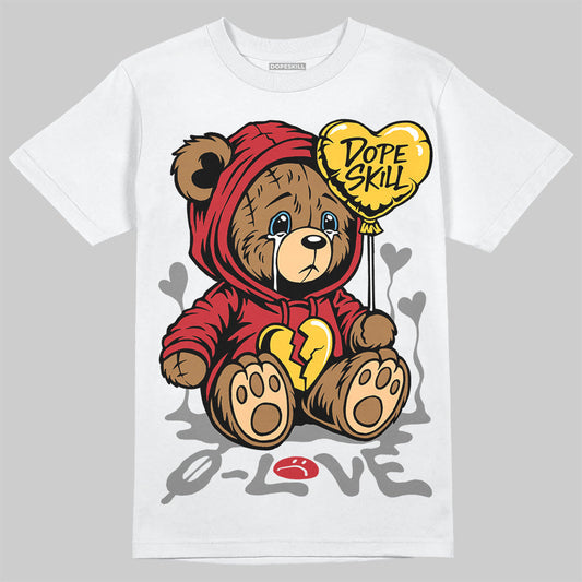 Union LA x Air Retro OG 1s DopeSkill T-Shirt Broken Bear Graphic