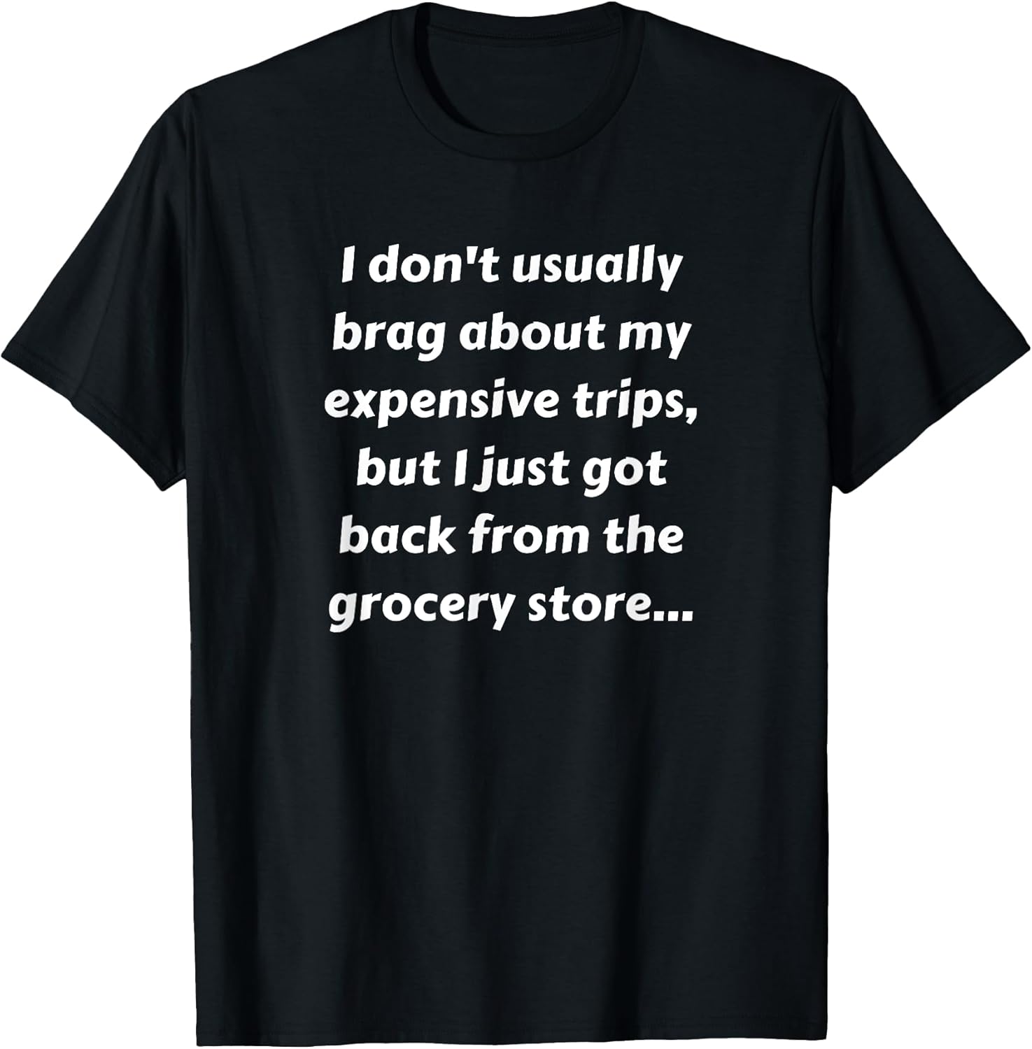 Funny Sarcastic Grocery Shopping Inflation Pun