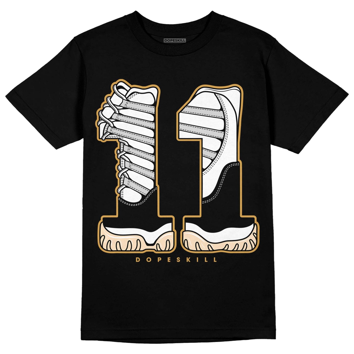 Gratitude 11s DopeSkill T-Shirt No.11 Graphic
