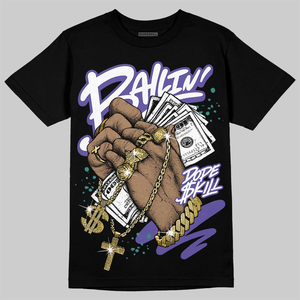 Grape 5s DopeSkill T-Shirt Always Ballin' Graphic