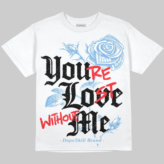 Melo 12s DopeSkill Oversize Print T-Shirt You’re Lost Without Me Graphic
