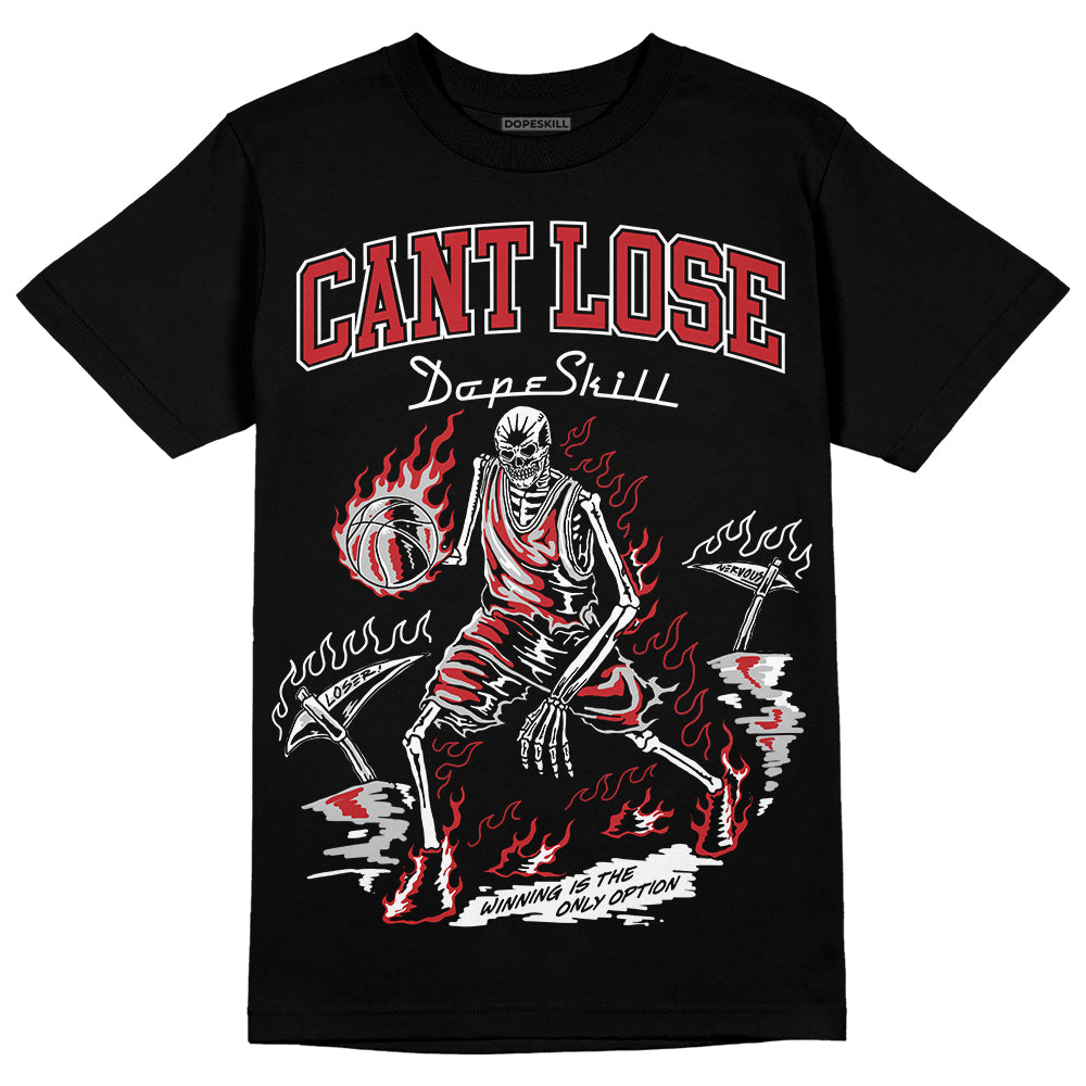 Red Taxi 12s DopeSkill T-Shirt Cant Lose Graphic