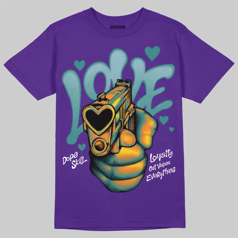 Grape 5s DopeSkill T-Shirt Love Shot Graphic