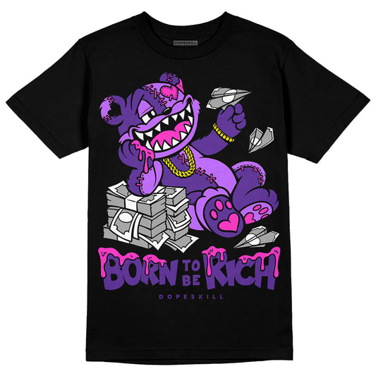 PURPLE Collection DopeSkill T-Shirt Born To Be Rich Graphic