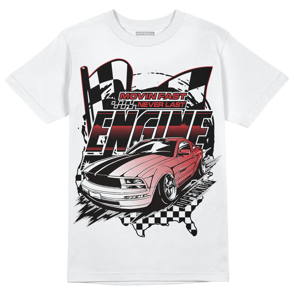Red Taxi 12s DopeSkill T-Shirt ENGINE Tshirt Graphic