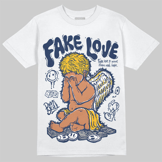 Retro Dunk From Above 4s DopeSkill T-Shirt False Love Graphic