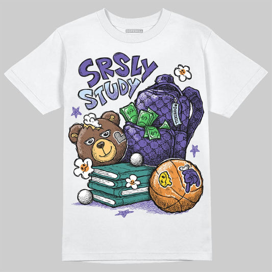 Grape 5s DopeSkill T-Shirt SRSLY Study Graphic