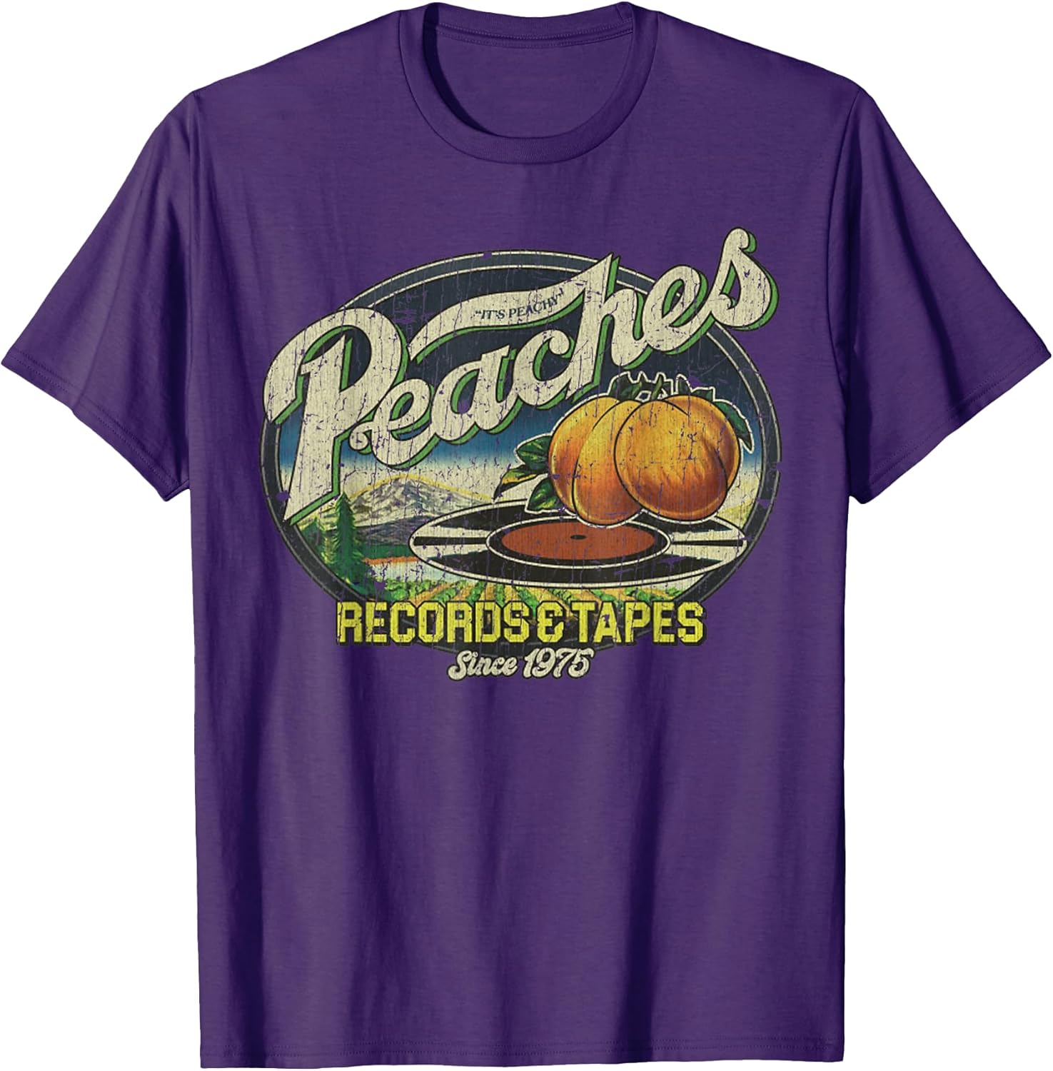Vintage Peaches Records & Tapes Retro Vinyl CD
