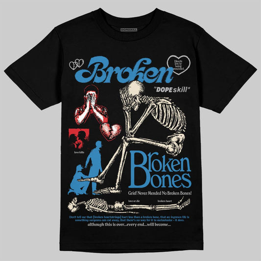 Rare Air 3s DopeSkill T-Shirt Broken Bones Graphic