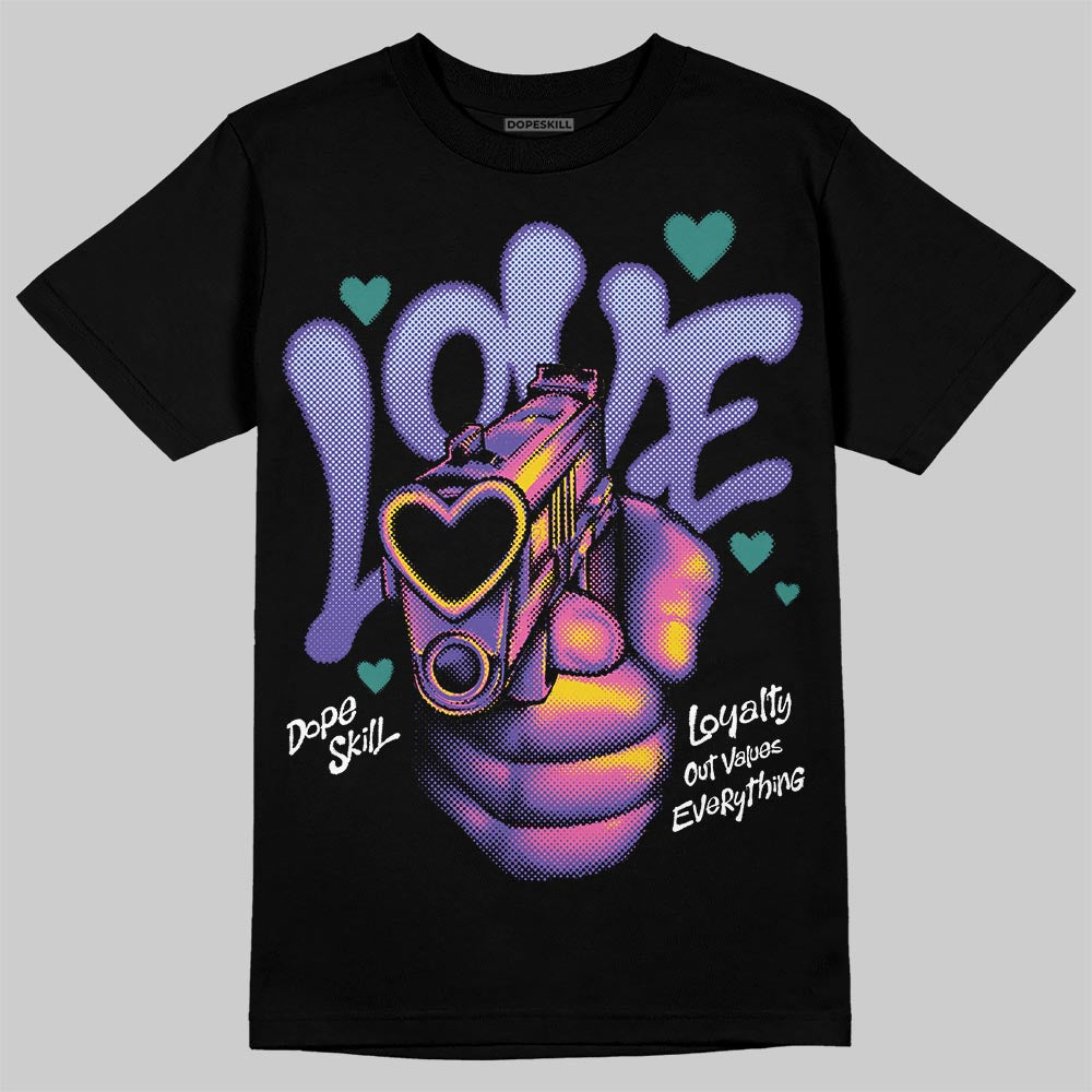 Grape 5s DopeSkill T-Shirt Love Shot Graphic