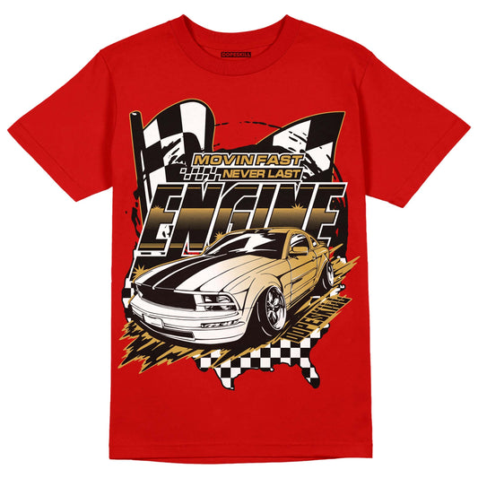 Red Collection DopeSkill Red T-shirt ENGINE Tshirt Graphic