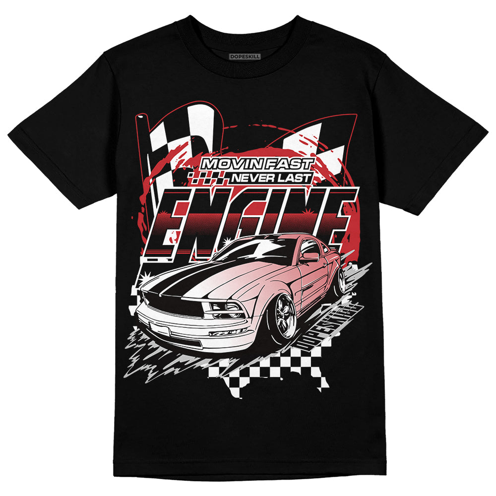 Red Taxi 12s DopeSkill T-Shirt ENGINE Tshirt Graphic