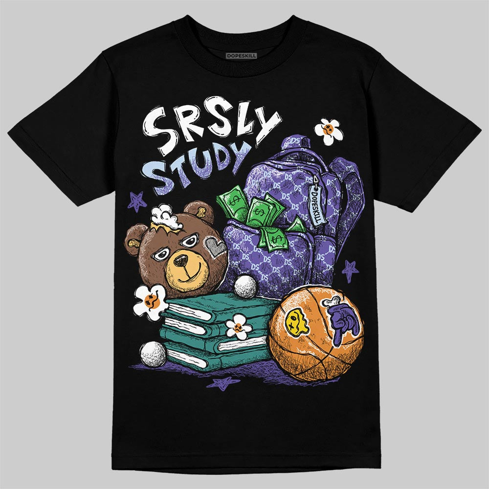 Grape 5s DopeSkill T-Shirt SRSLY Study Graphic