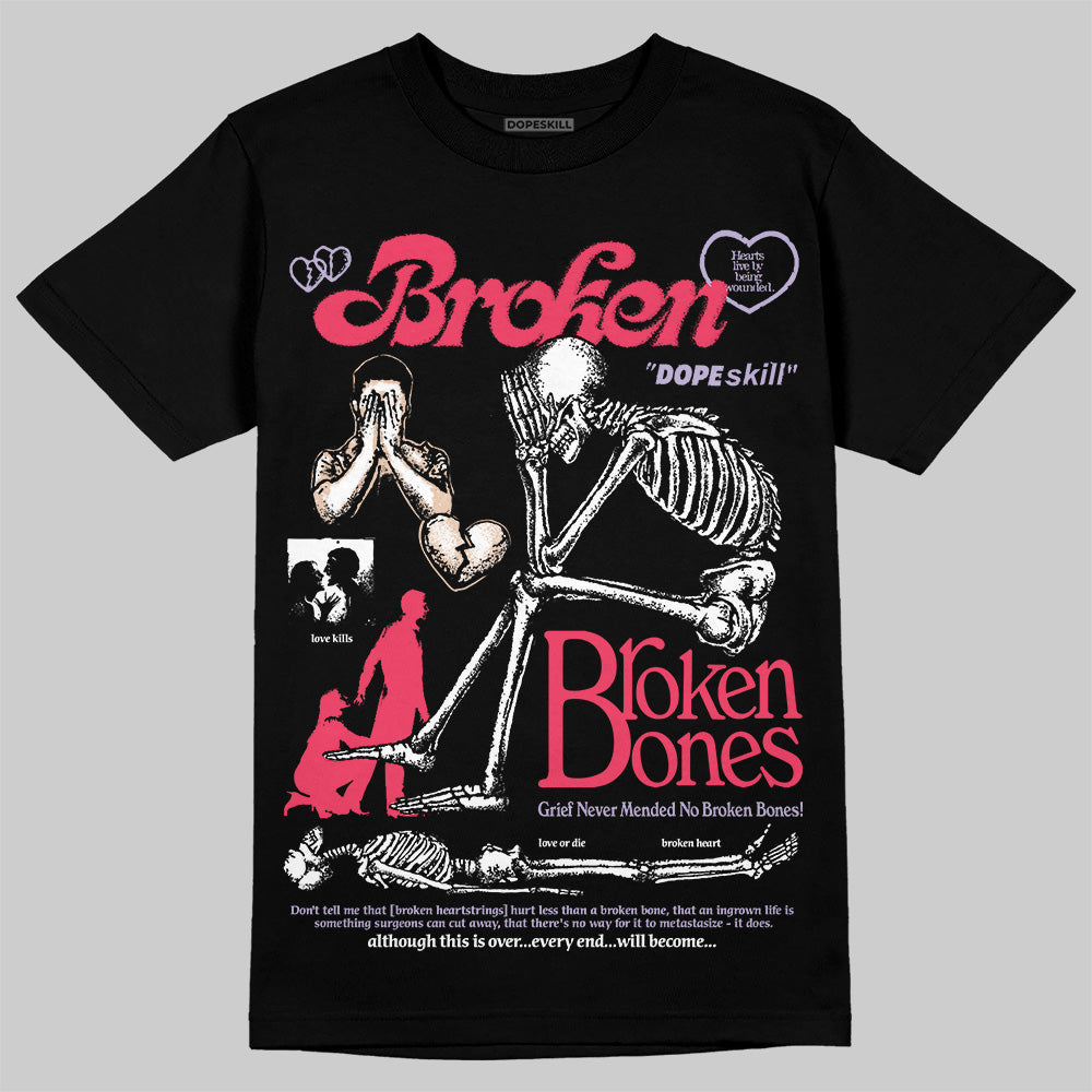 Peanut Butter Jelly 5s DopeSkill T-Shirt Broken Bones Graphic