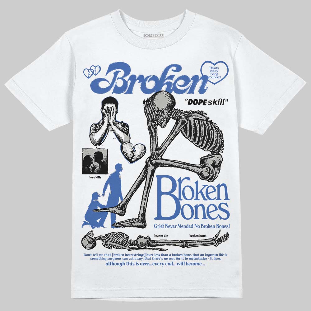 Lucky Shorts 3s DopeSkill T-Shirt Broken Bones Graphic