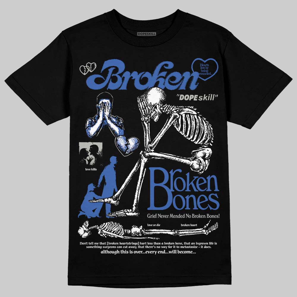 Lucky Shorts 3s DopeSkill T-Shirt Broken Bones Graphic