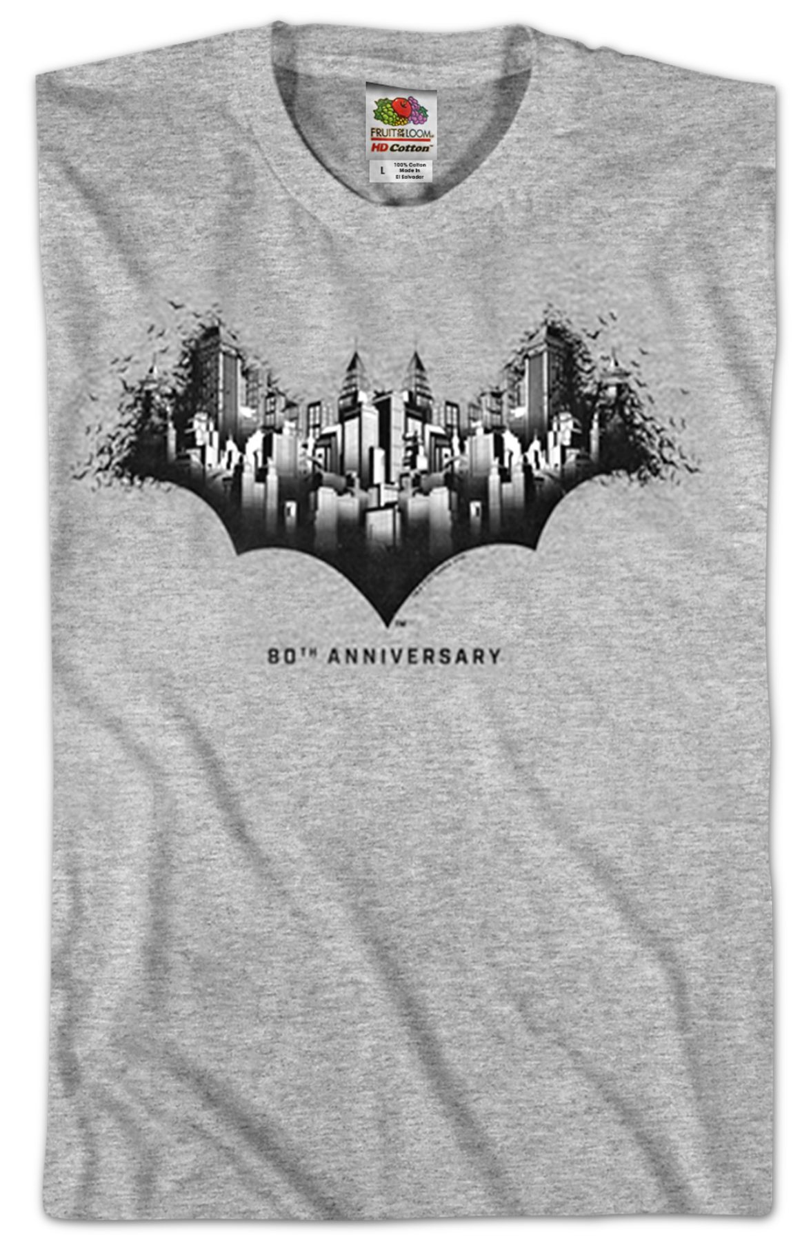80th Anniversary Batman T-Shirt