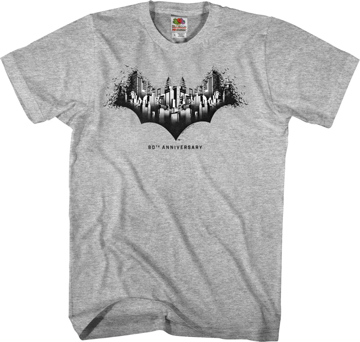 80th Anniversary Batman T-Shirt